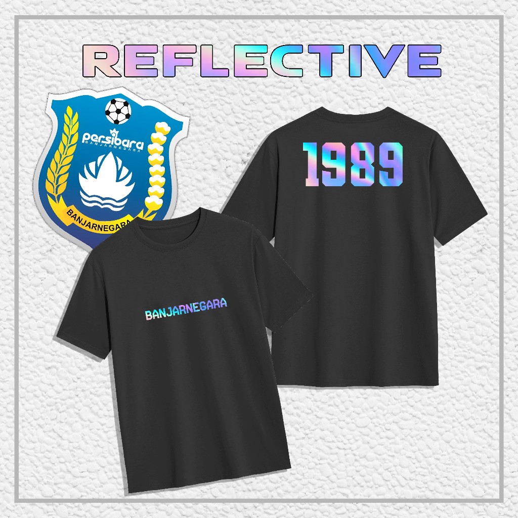 Kaos PERSIBARA Banjarnegara "Banjarnegara Reflektif" // Supporter / Hooligans Combed 24s