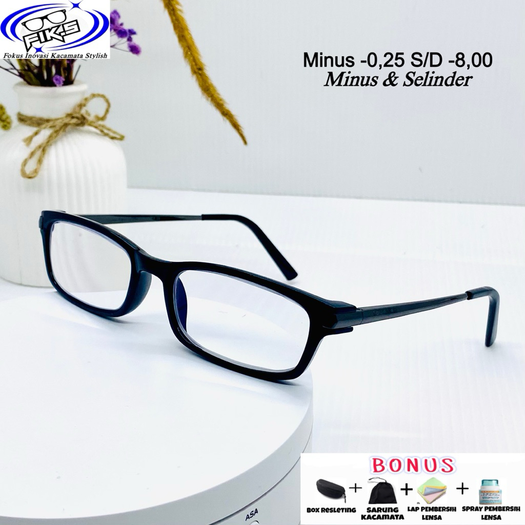 KACAMATA MINUS PHOTOCROMIC  PRIA DAN WANITA FRAME KECIL | KACAMATA PHOTOCROMIC DAN ANTI RADIASI BLUE
