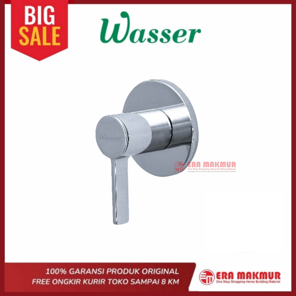 WASSER - Stop Kran Tanam TL2-080 Keran Stop Shower Tanam Cold Lever Handle Concealed Shower Valve