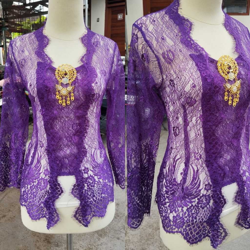 Kebaya brokat santili || kebaya brokat bali