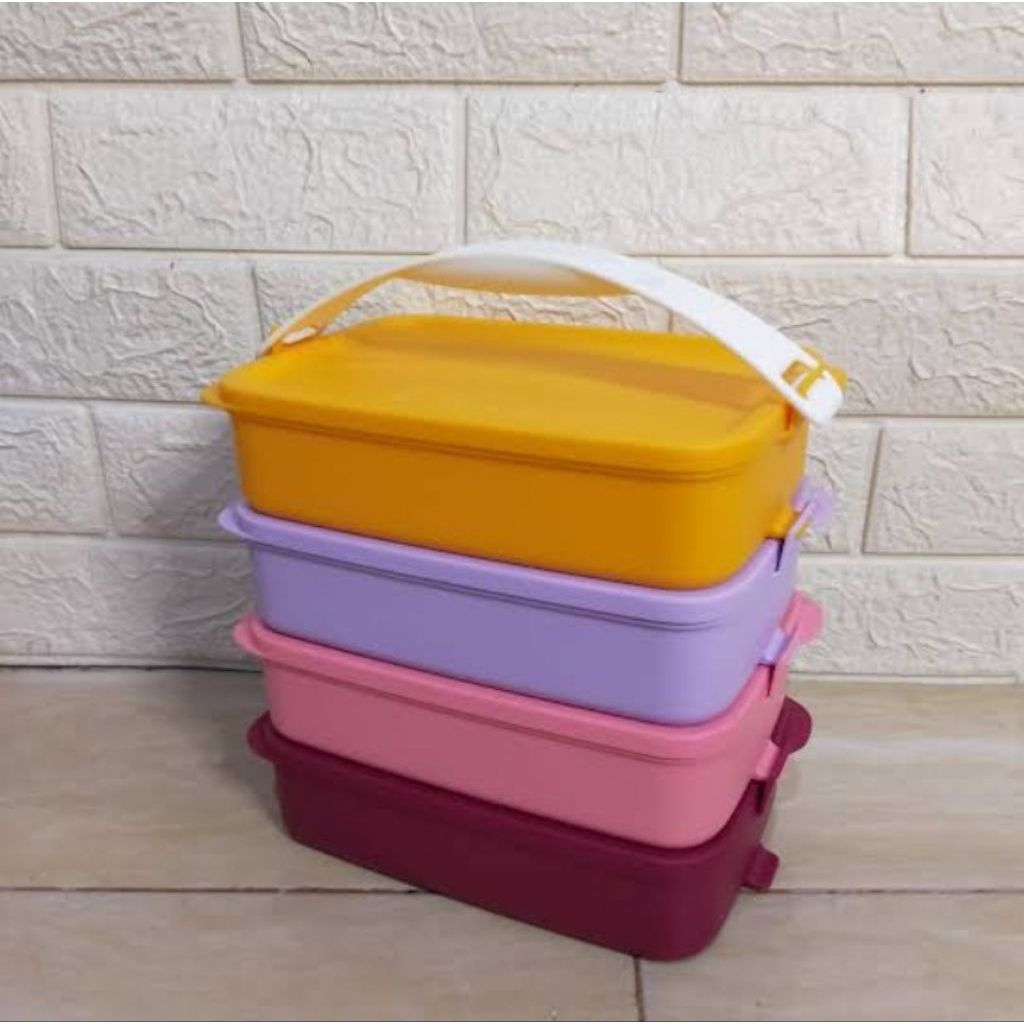 Tupperware click to go click to go rectangular ctg click to go rectangular 4 susun