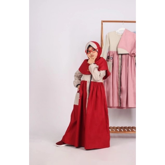 Jubah Dannis/Jubah Anak Dannis/Gamis Anak Dannis/Jubah Anak