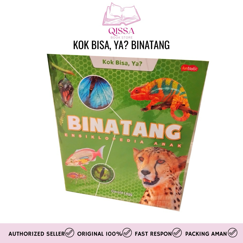 [ READY STOCK ] Kok Bisa, Ya? - Binatang | Buku Anak | Buku Binatang Anak | Buku Hewan Anak