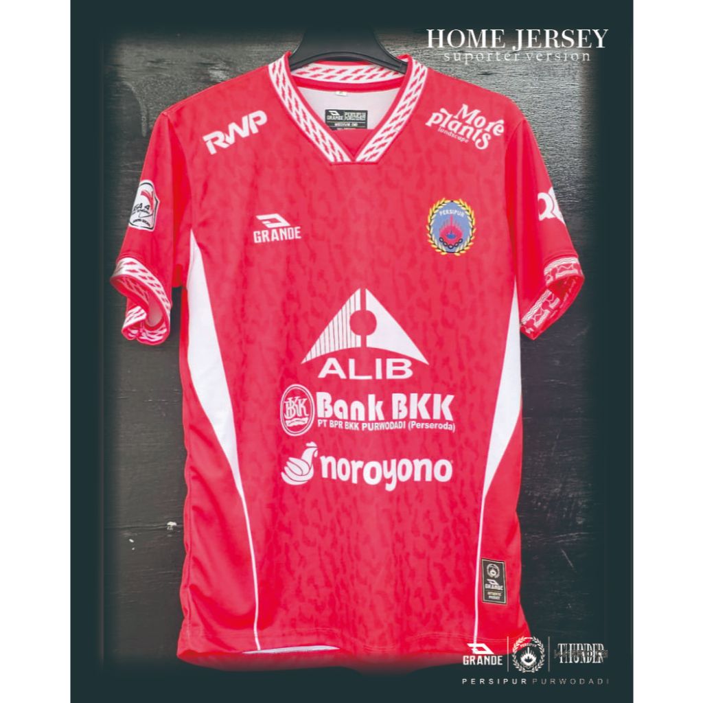JERSEY PERSIPUR PURWODADI MUSIM 2026 SUPORTER VERSION
