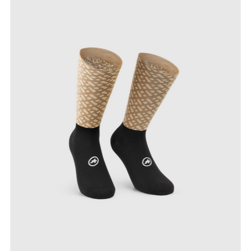 ASSOS SOCKS MONOGRAM BOSS X ASSOS camel