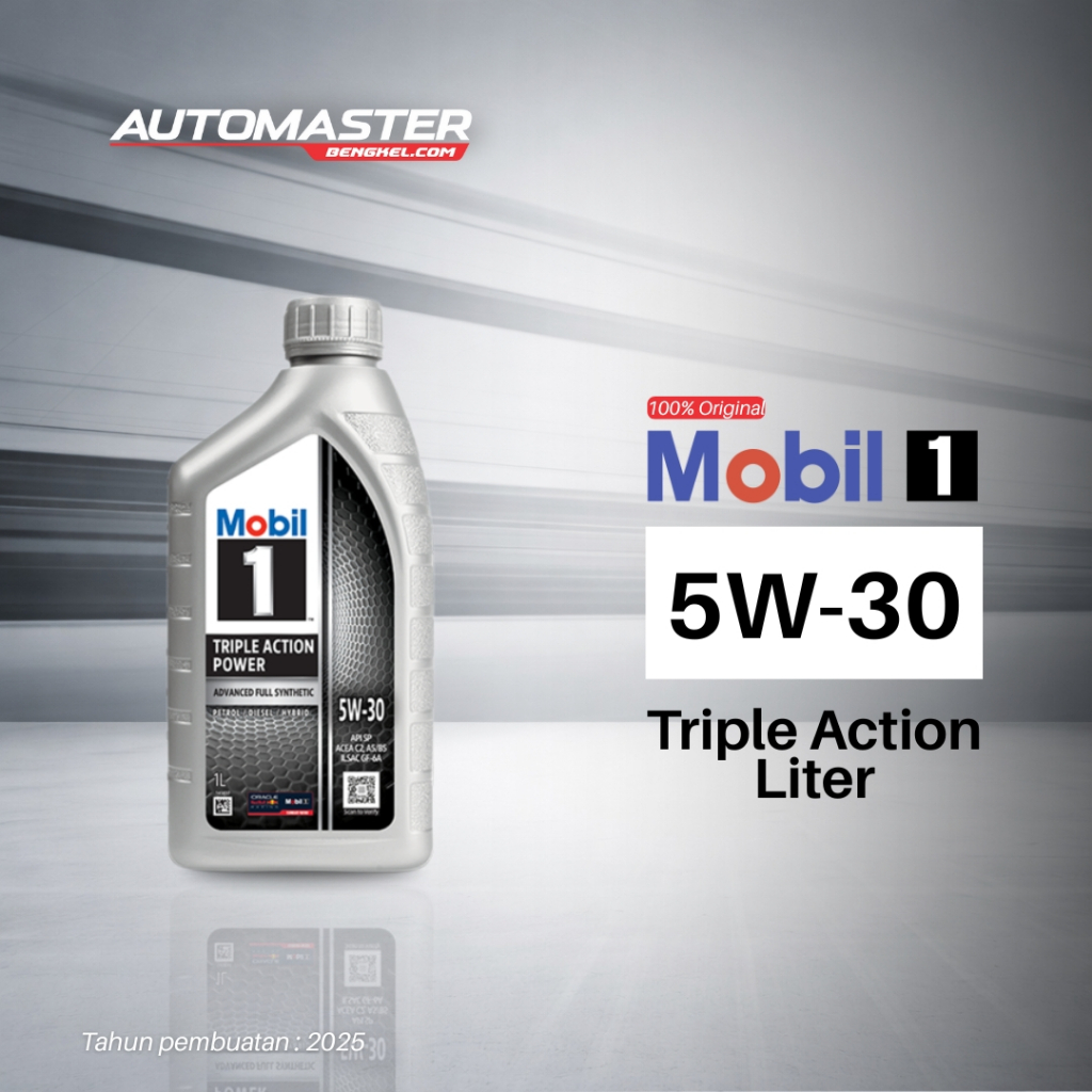 Oli Mobil 1 Triple Action Power 5W-30 | Liter