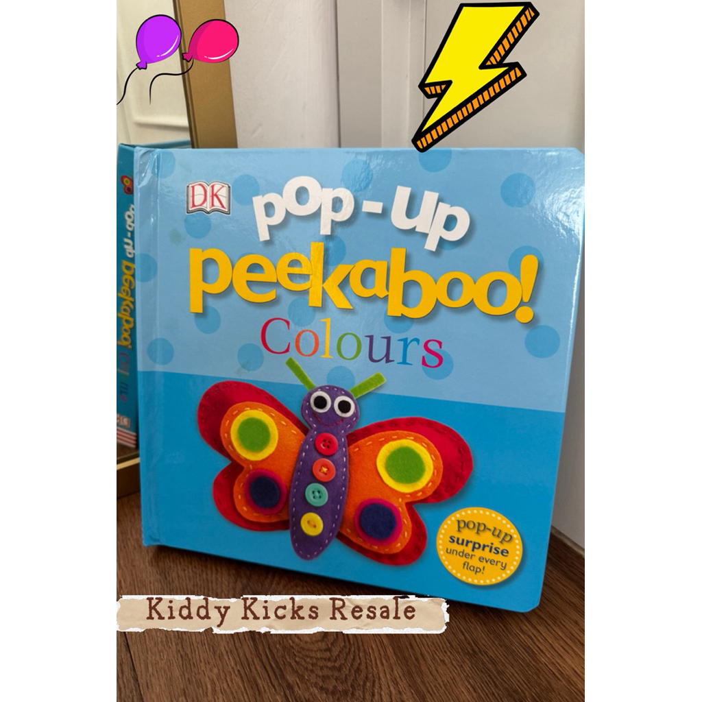 Pop Up Peekaboo Colours DK (Preloved)