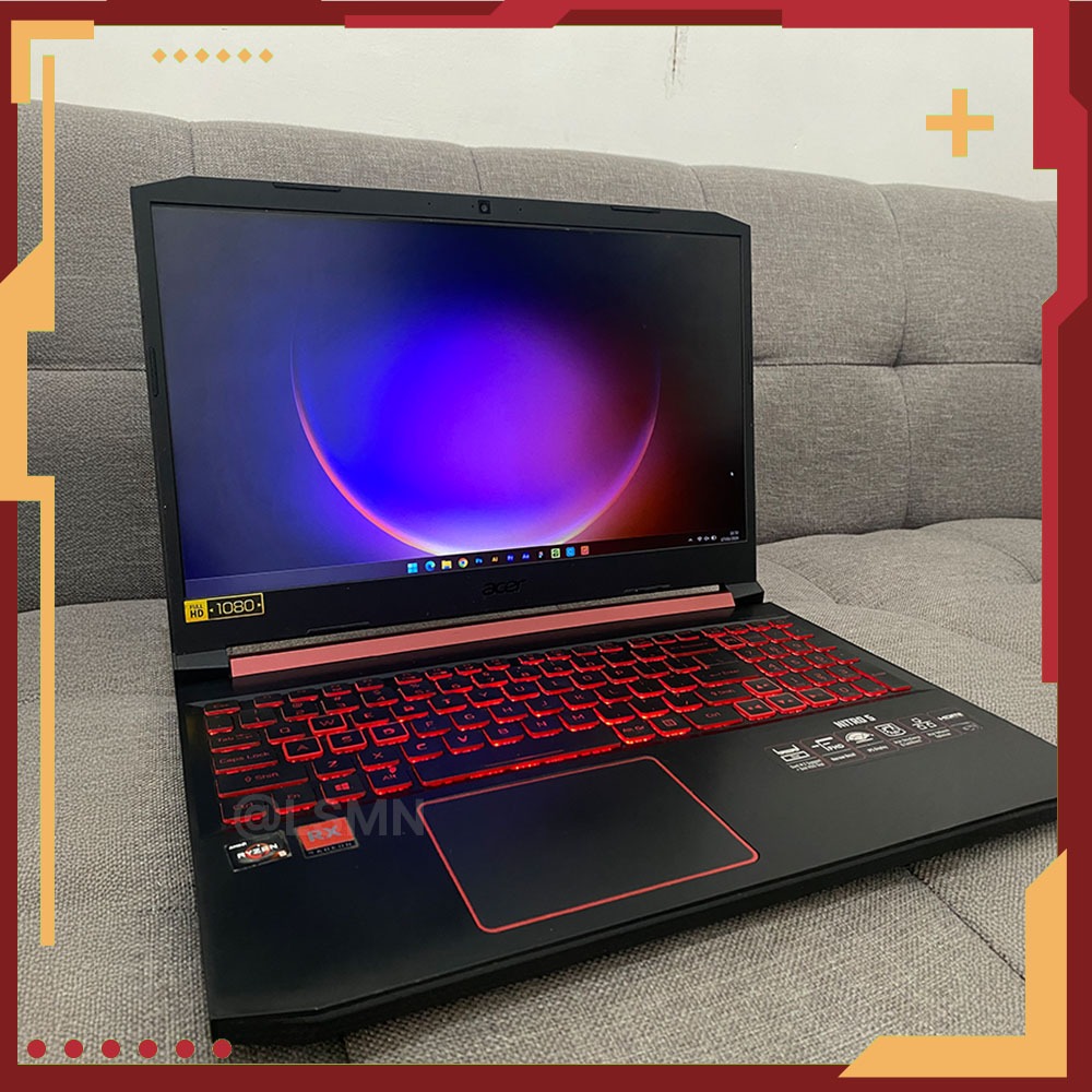 Laptop acer nitro 5 Gaming Ryzen 5 | Dual VGA RX 560X 4GB | RAM 16GB | SSD 512GB - second