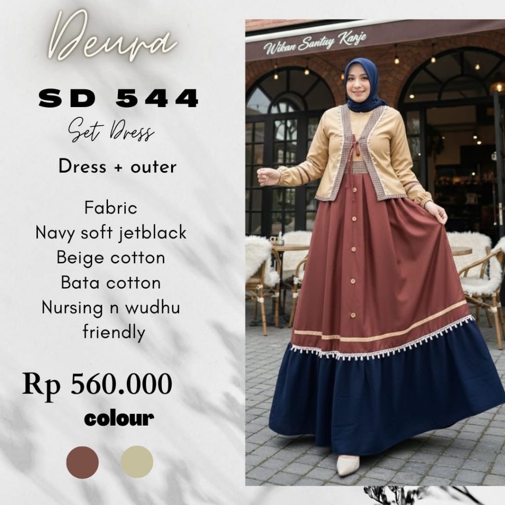 Deura Set Dress SD-544