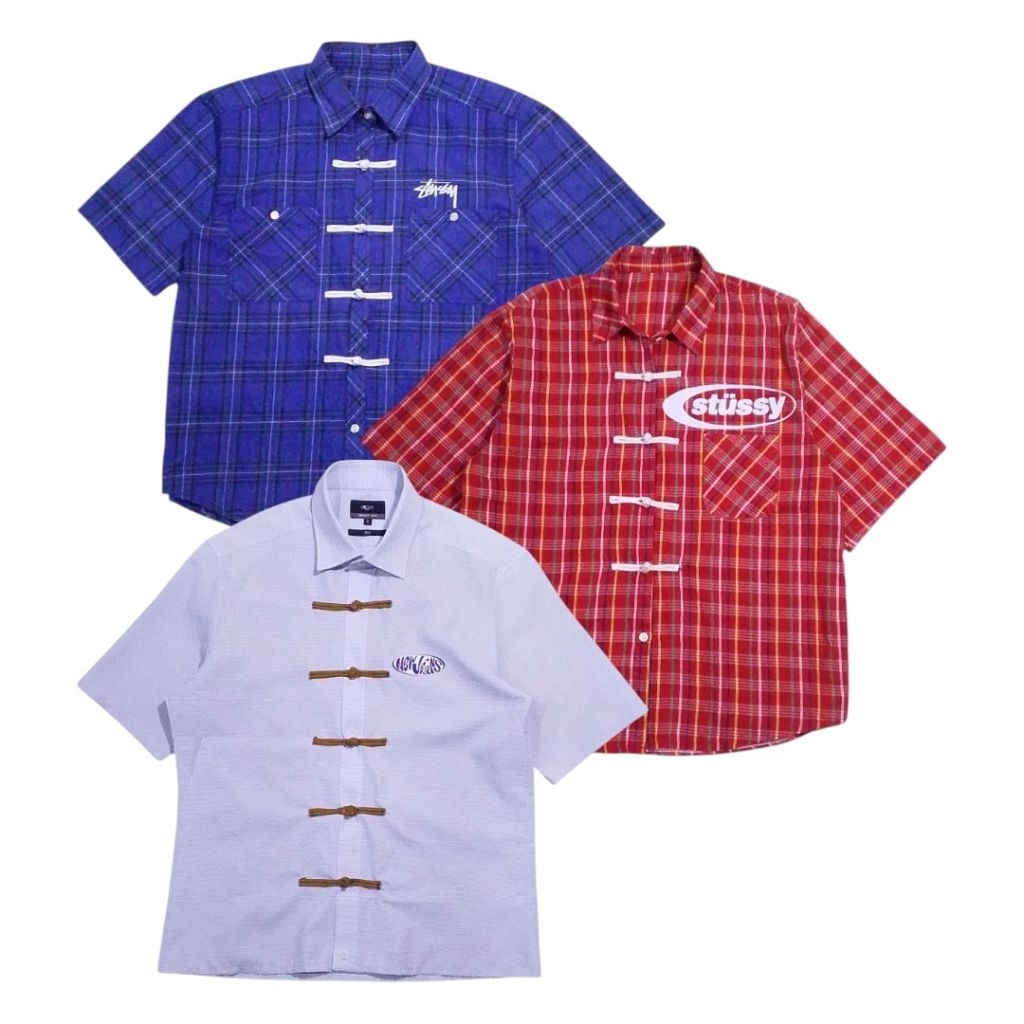 Cheongsam Boxy Shirt by Nerdsclvb