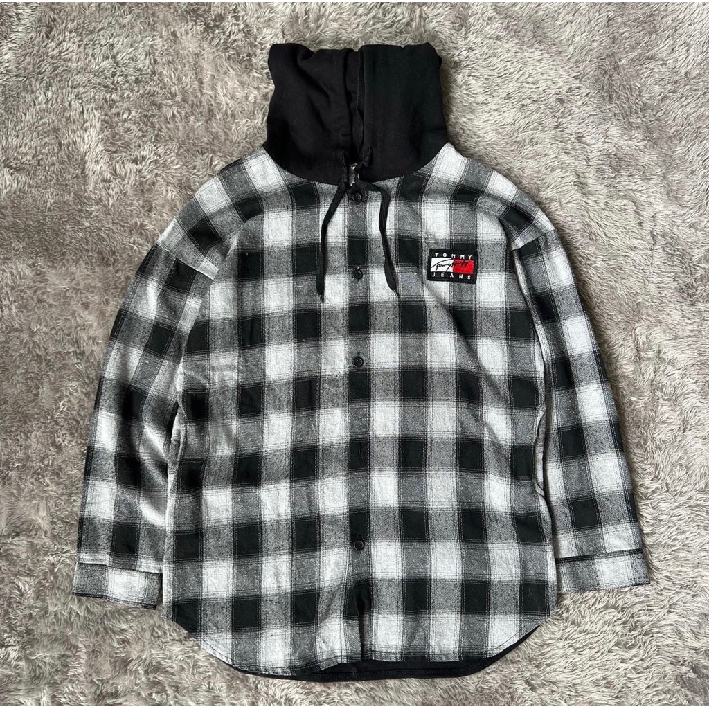 FLANNEL HOODIE