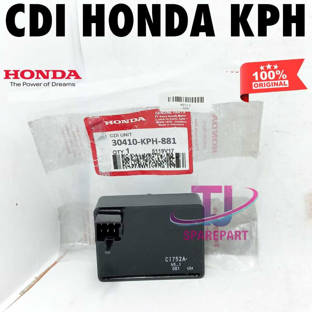 ORIGINAL ASLI CDI KODE KPH UNTUK MOTOR Karisma dan Supra X 125