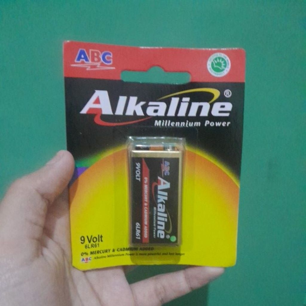 Baterai Alkaline 9volt