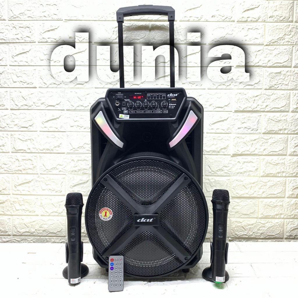 Speaker Bluetooth Portable Wireless DAT DT 1201FT X2 Original 12 inch