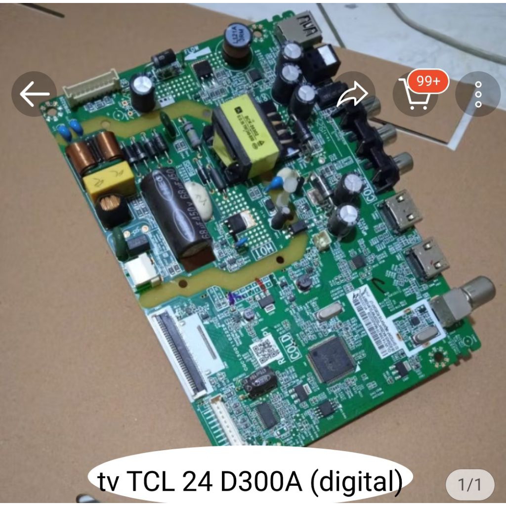 MESIN TV LED TCL D24 3000 D (digital)