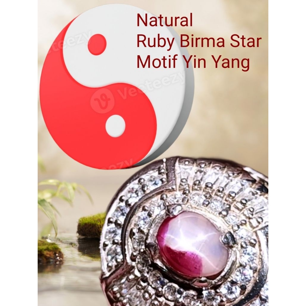 NATURAL RUBY BURMA STAR