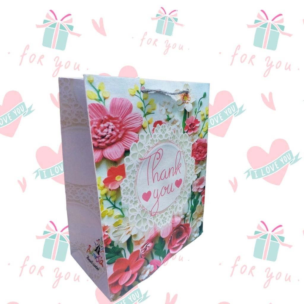 PAPER BAG THANK YOU/PAPER BAG MOTIF THANK YOU