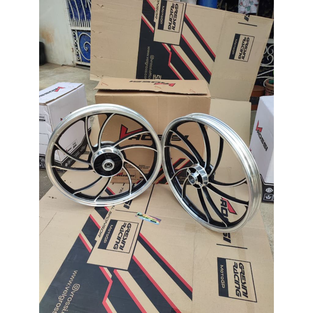 VELG PELEK RACING V ROSSI VORTEX RING 18X160/185 PNP RX KING ACCESSORIES MOTORCYCLE