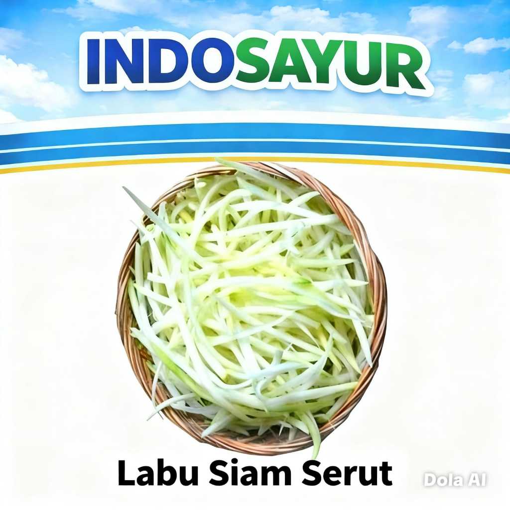 Labu Siam serut / Manisah Serut fresh