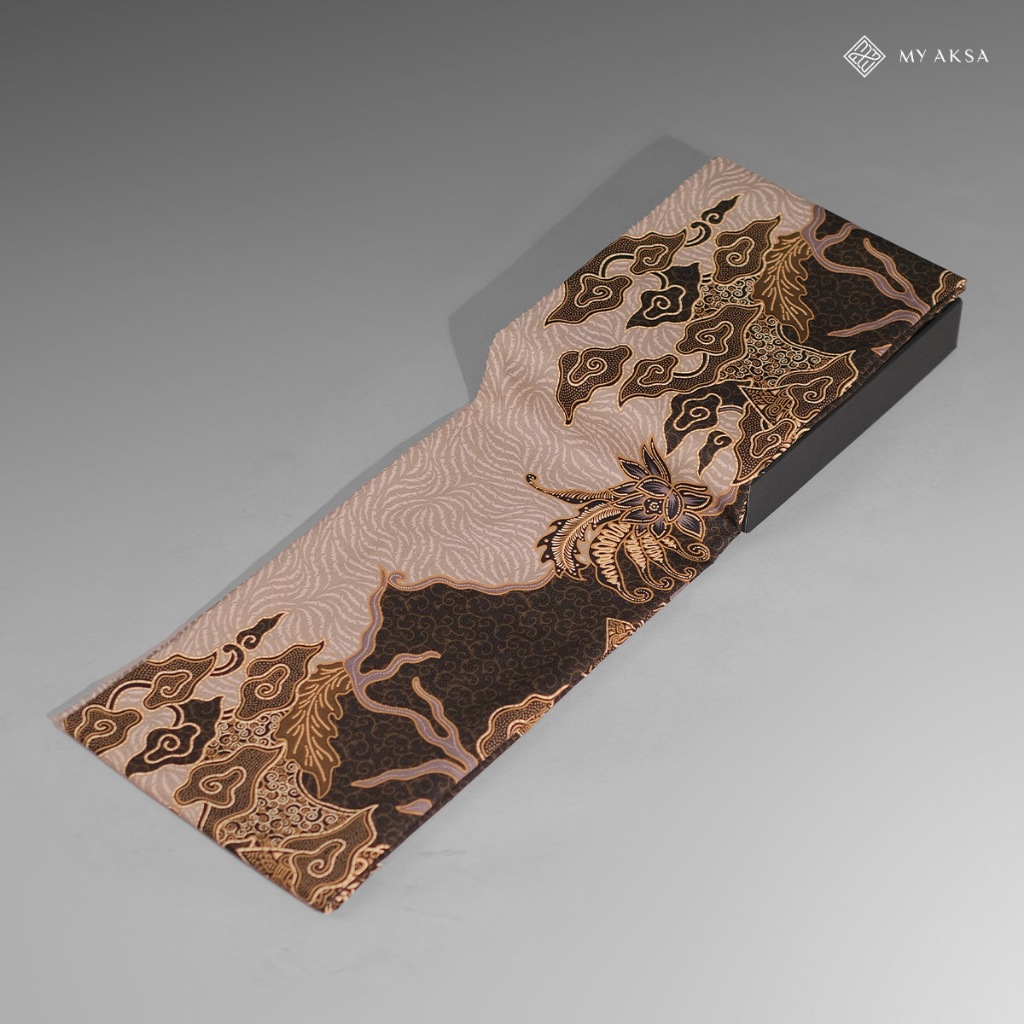 My Aksa Kain Batik Print Mahaveer Brown