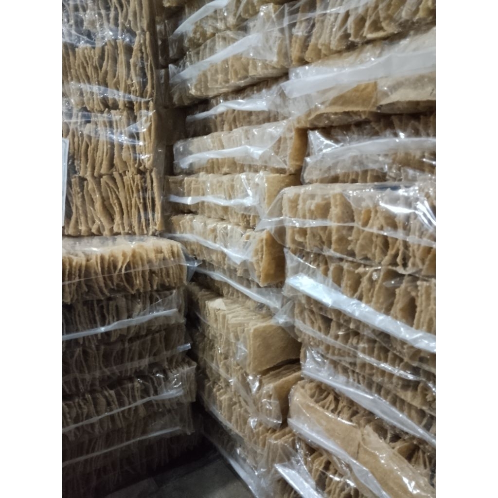 krupuk puli/krupuk gendar/krupuk lempeng mentah benang raja 2.5kg rasa bawang