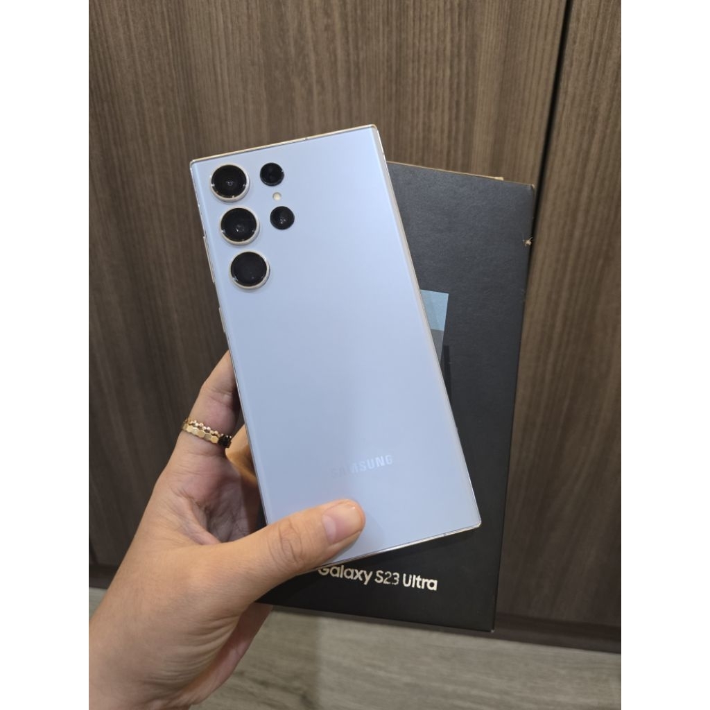 Samsung S23 Ultra, 12/512, Fullset, sein, seken, icy blue