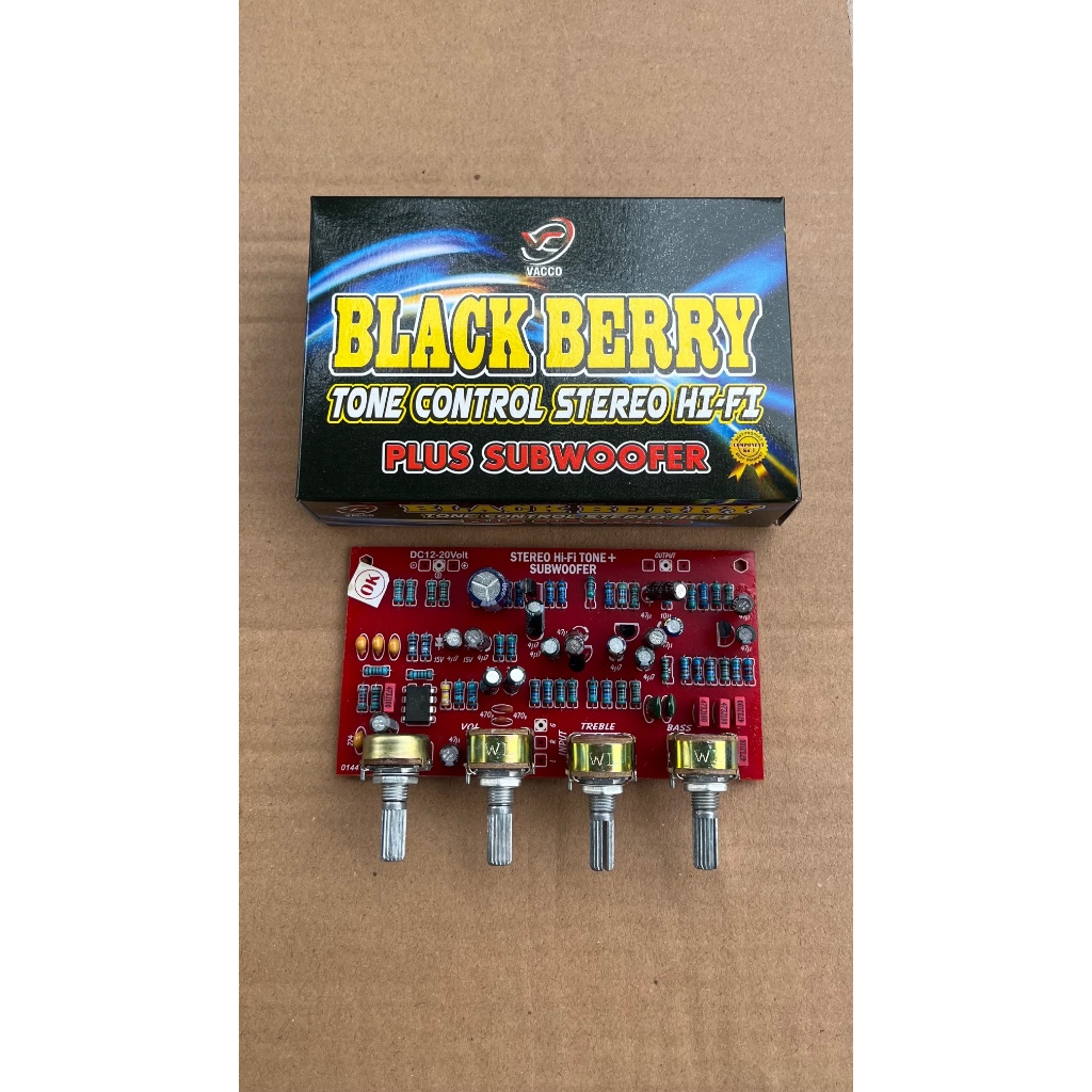 Kit tone control stereo subwoofer vacco
