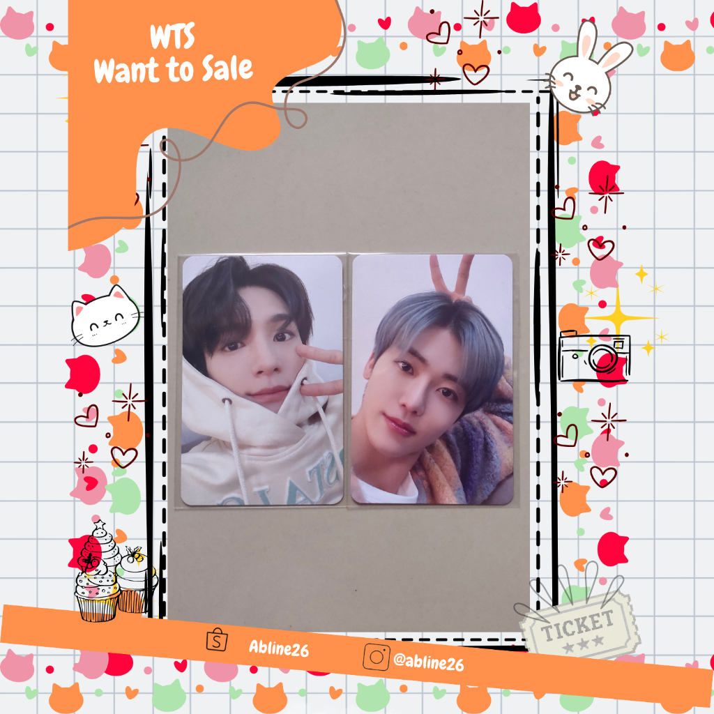 PC Official Jaemin & Jeno NCT Home Binder
