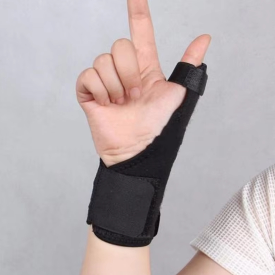 Penyangga Jempol Deker Pergelangan Penopang Tangan untuk Keseleo Pergelangan Tangan Alat Terapi Cede