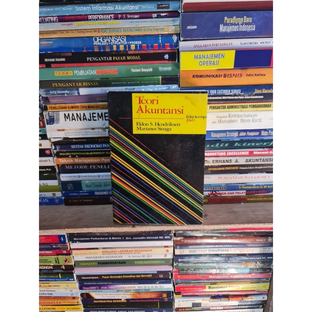 Teori akuntansi jilid 1 edisi 4 by Eldon S Hendriksen