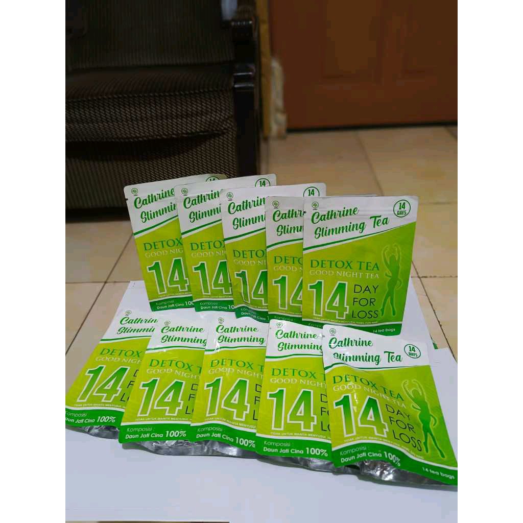 Paket Mini Teh Reseller 10 Pack Catherine Slimming Tea