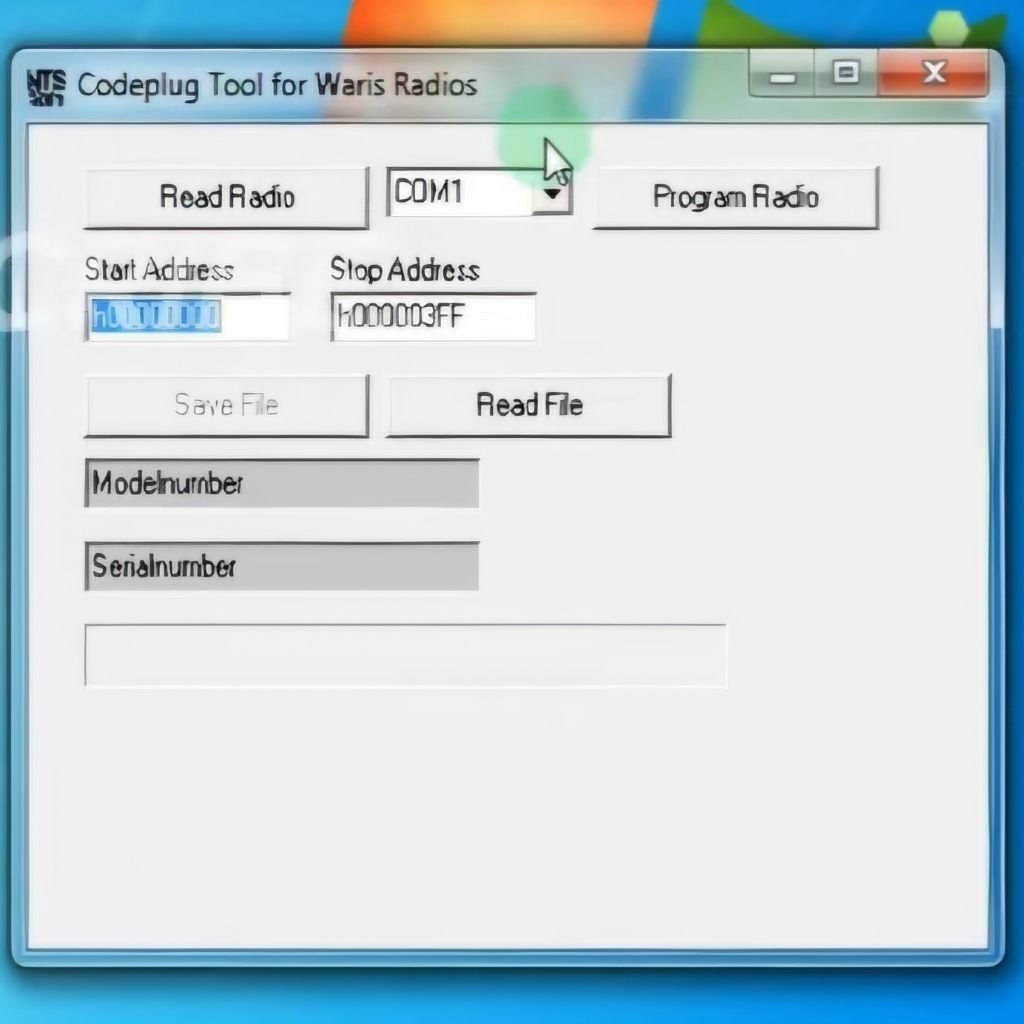 Waris CodeplugTool ht motorolla