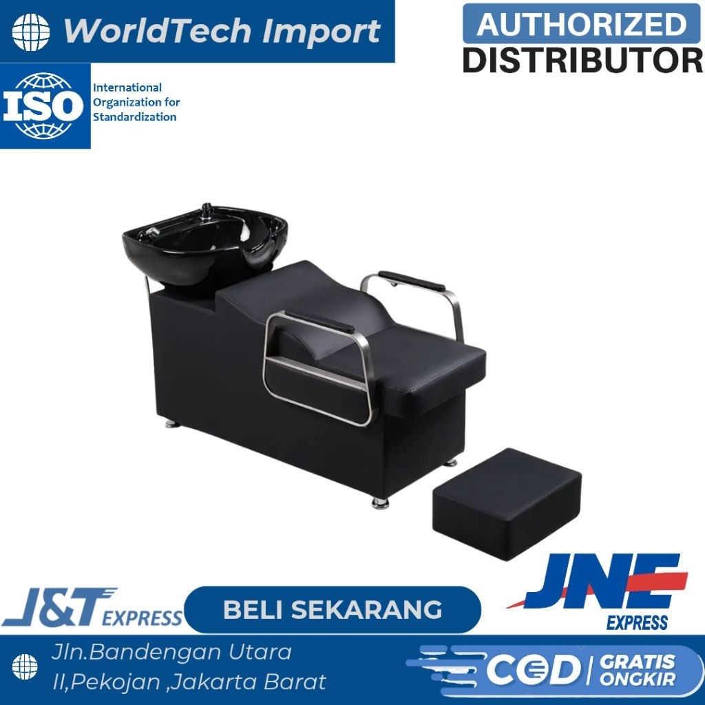 Washback Salon Kursi cuci Rambut Creambat