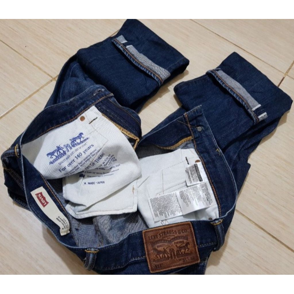 leeppiissss 511 selvedge denim japan