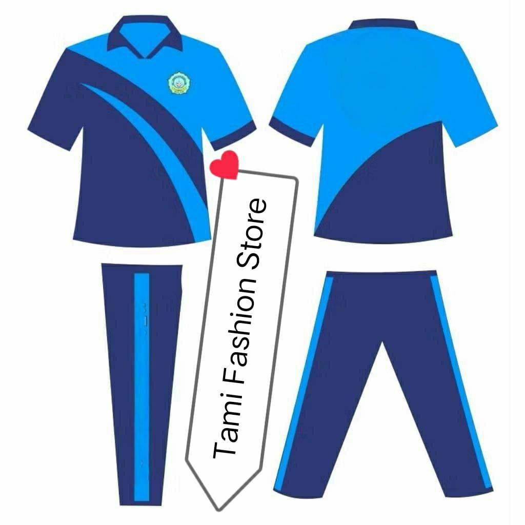 Pakaian Seragam Olahraga Siswa SMA / SMK  Costum ( min  order 10 stel seragam olahraga TK, SD, SMP, 
