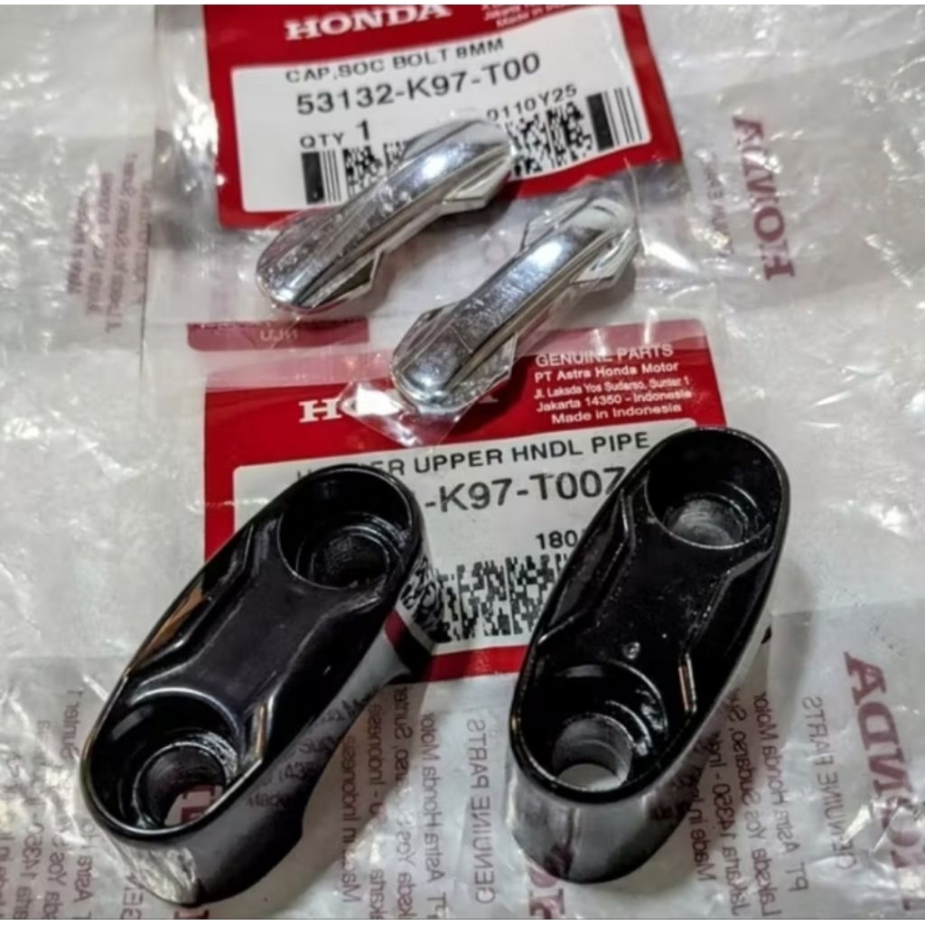 Paket Raiser Stang Dan Tutup Raiser PCX150 160 Original