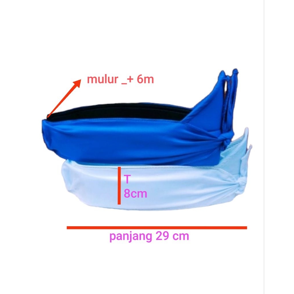 iket sunda putih biru