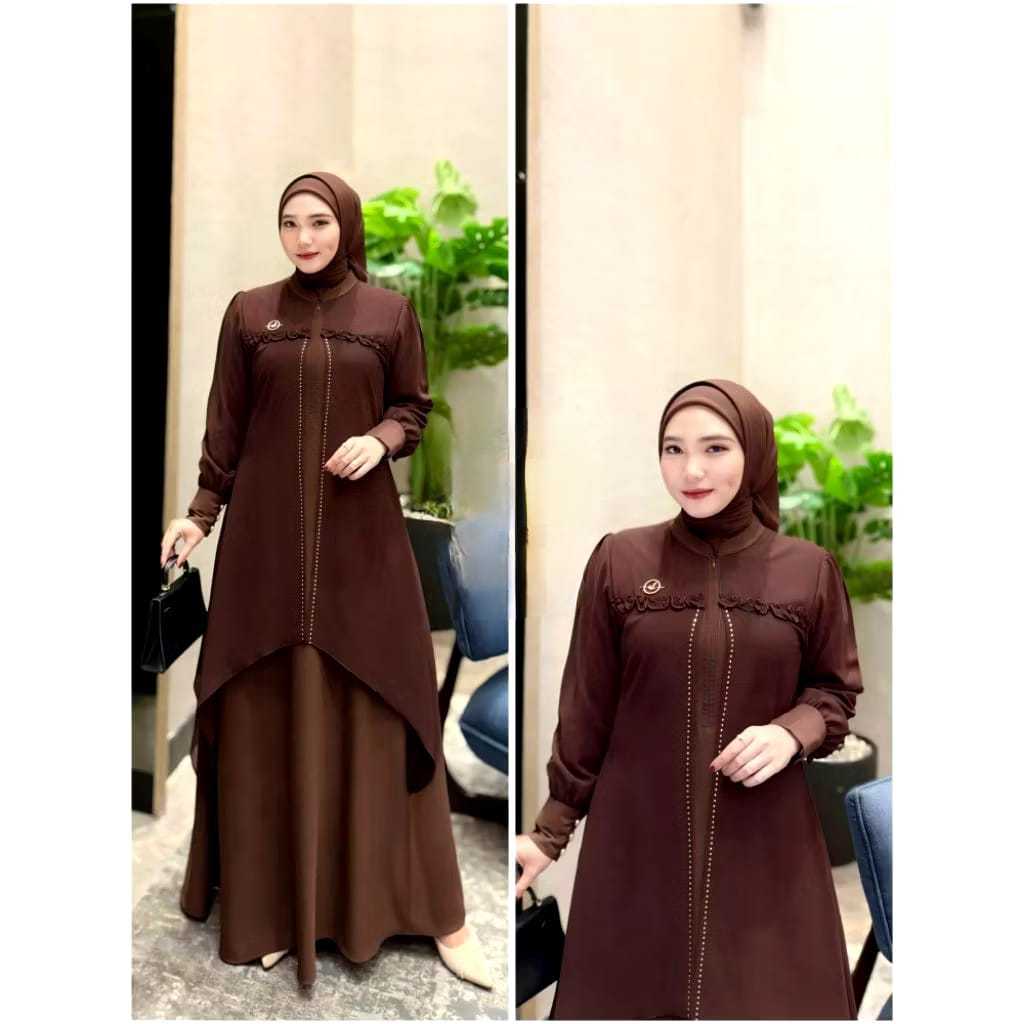 B&R Fashion JASMINE DRESS GAMIS MODIS DAN ELEGAN