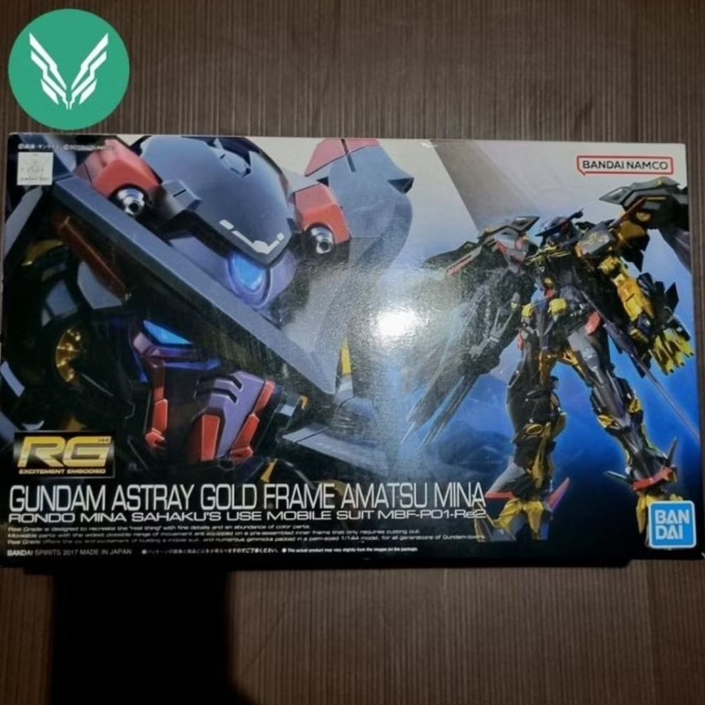 Rg Gundam Astray Gold Frame Amatsu Mina MIB Bandai