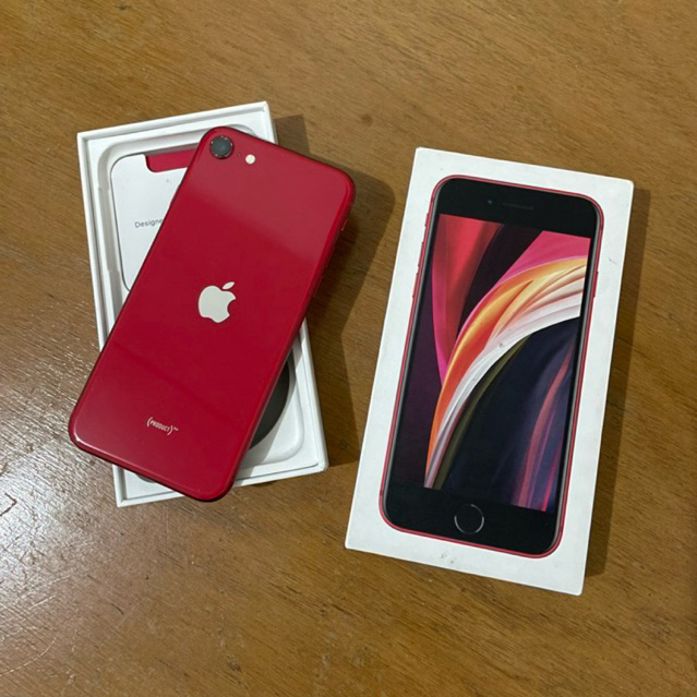 iPhone SE 2020 64 GB Red second IBOX minus (baca deskripsi baik-baik)