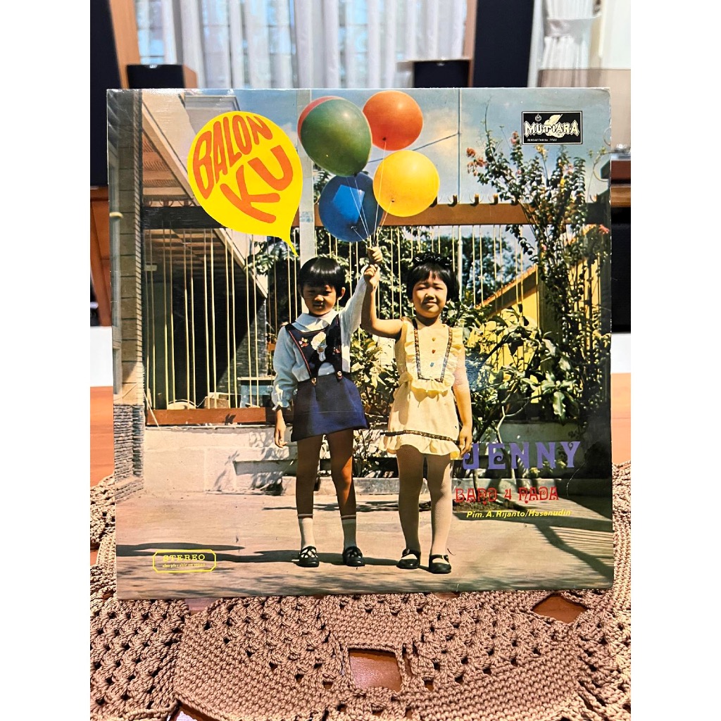 Vinyl Jenny – Balonku / Piringan Hitam Jenny – Balonku / Vinyl Indonesia Lawas / Piringan Hitam Indo