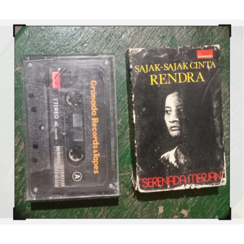 Kaset Pita WS Rendra - Sajak-Sajak Cinta Rendra