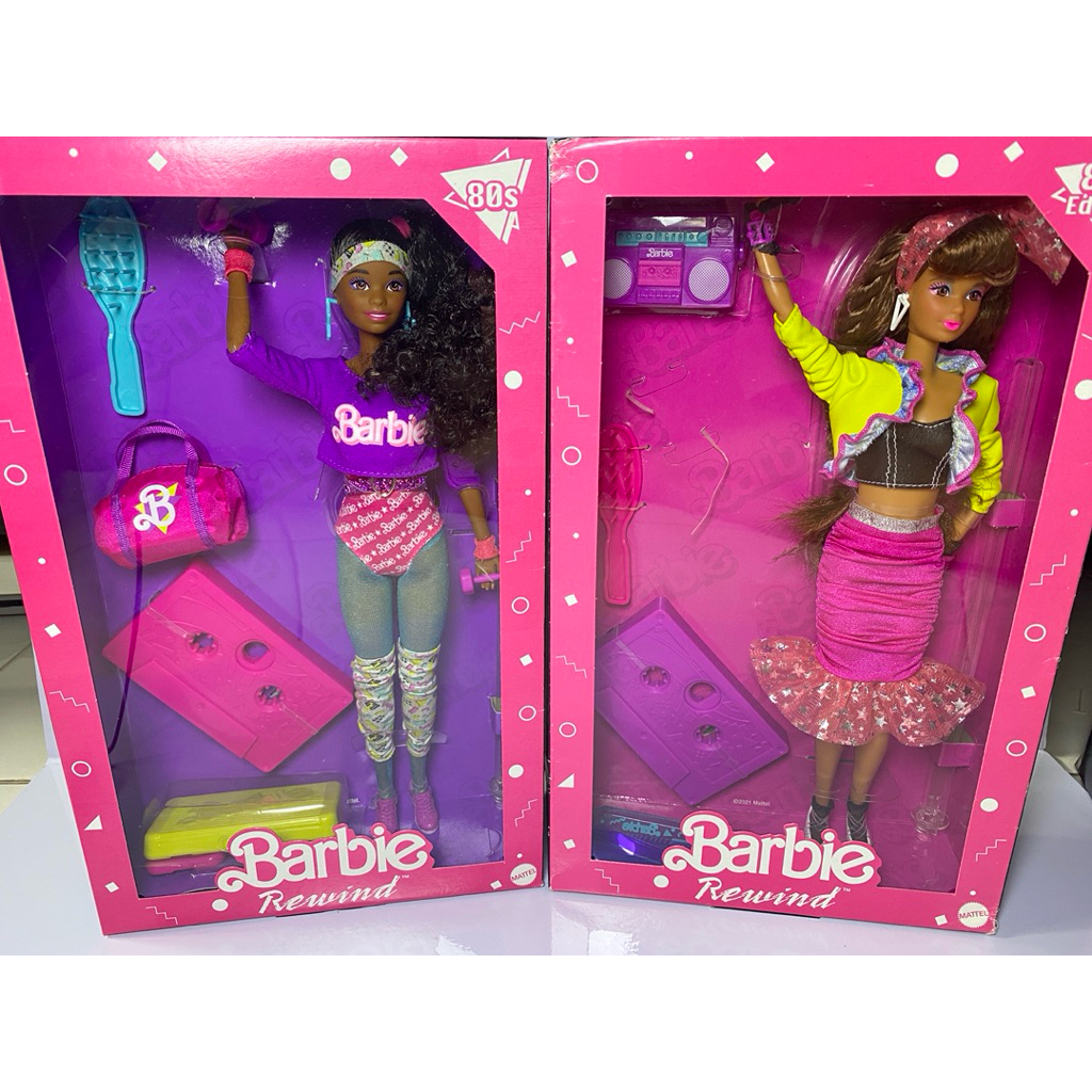 Paket Bundling Barbie Rewind 80s Steffie & Shani