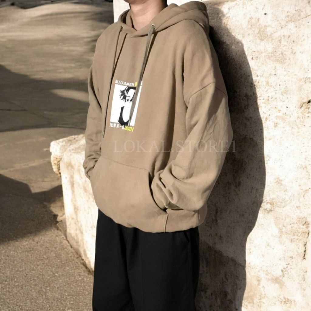 Hoodie Oversize Anime Unisex | Streetwear Casual Kekinian