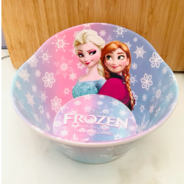 SERBA - piring melamin frozen blue karakter import melamine new