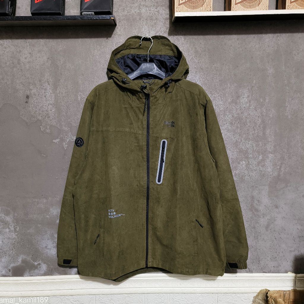 JACKET OUTDOOR BLOODS ACTV CLIFFHO OLIVE ORIGINAL.!!!