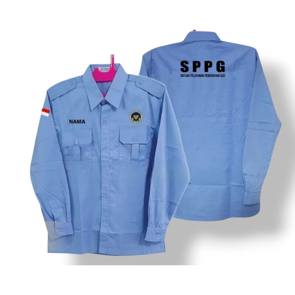 KEMEJA SPPG. BAJU SPPG. BAJU BGN KEMEJA BGN
