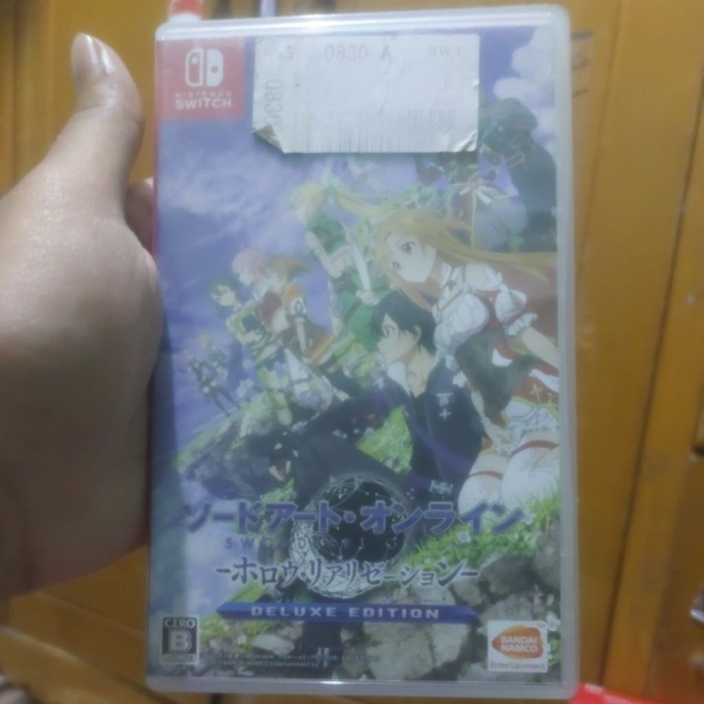 Nintendo Switch Sword art online Hollow realization