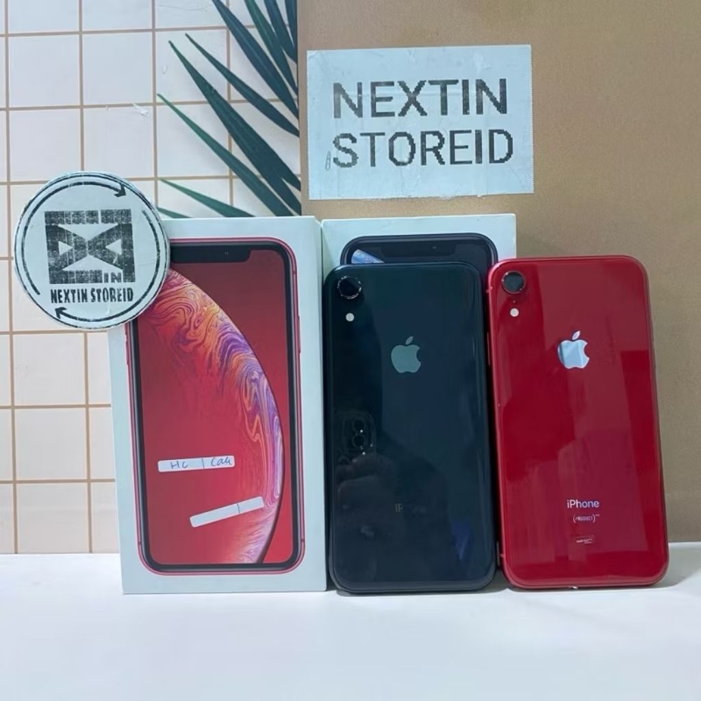 APPLE IP XR 64GB 128GB 256GB SECOND FULLSET