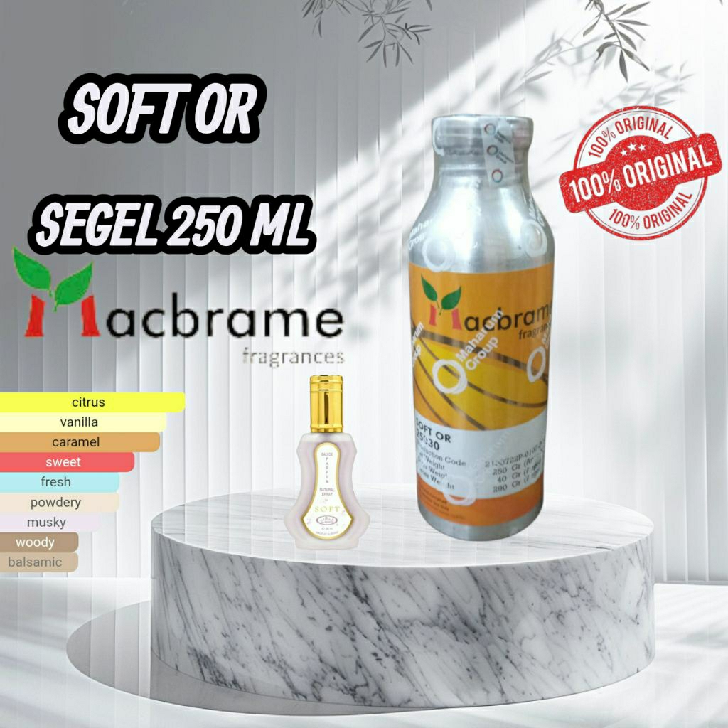 SOFT OR  By Macbrame Segel 250 ML